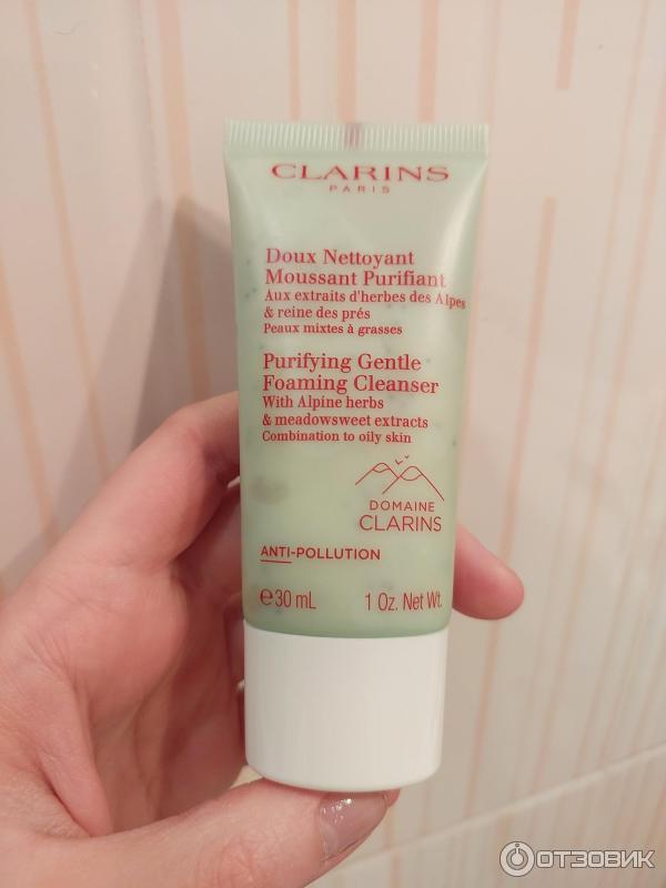 Мусс для умывания Clarins Doux Nettoyant Moussant фото