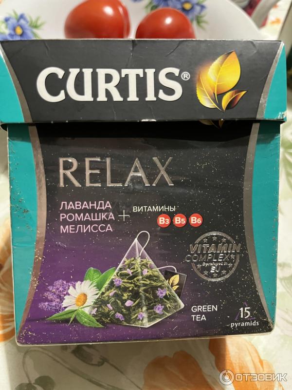 Чай Curtis Relax Green Tea фото