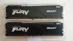 Оперативная память Kingston FURY Beast Black [KF432C16BBK2/64] 64Гб фото