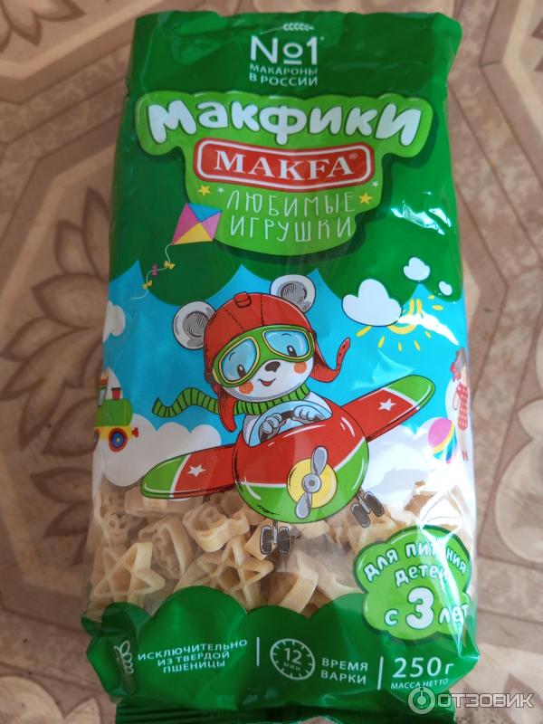 Детские макароны Макфа Макфики фото