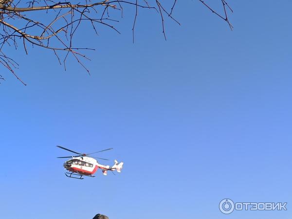 Выставка специализированной техники около ТРЦ Остров мечты (Россия, Москва) фото