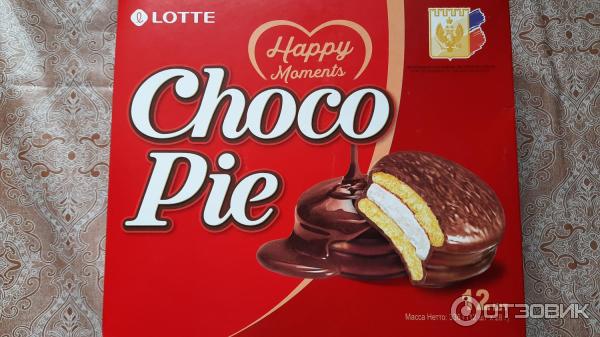 Печенье Lotte Choco Pie фото