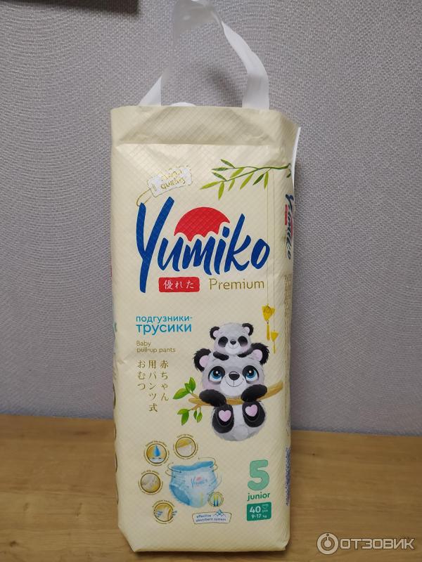 Отзыв о Подгузники-трусики Yumiko Premium | Подгузники проверенные временем