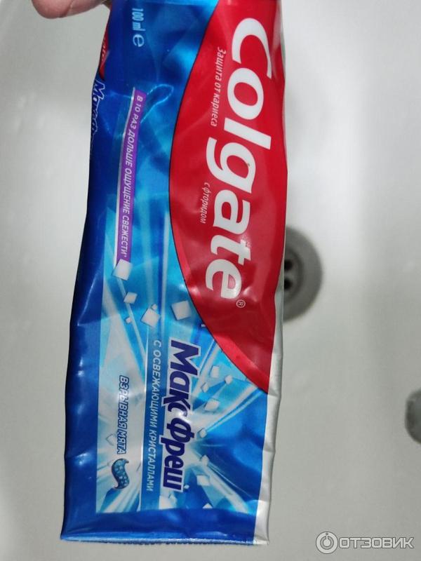 Зубная паста Colgate Max Fresh С освежающими кристаллами фото