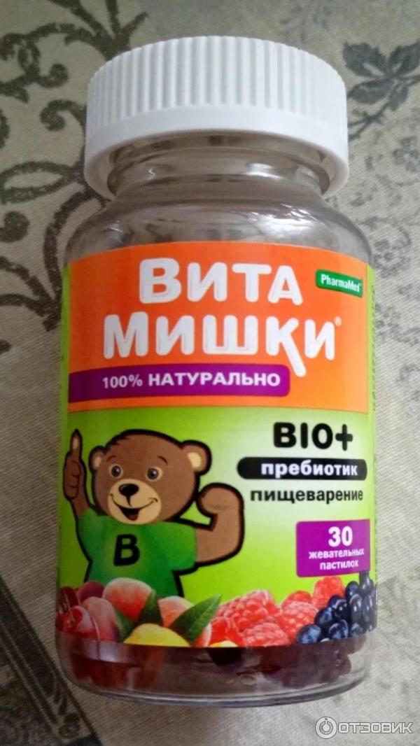 Витамины для детей ВитаМишки Bio+ фото