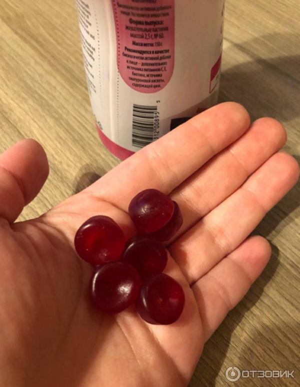 Отзыв о Жевательные пастилки-гаммис Nature's Bounty "Hair, Skin & Nails ...