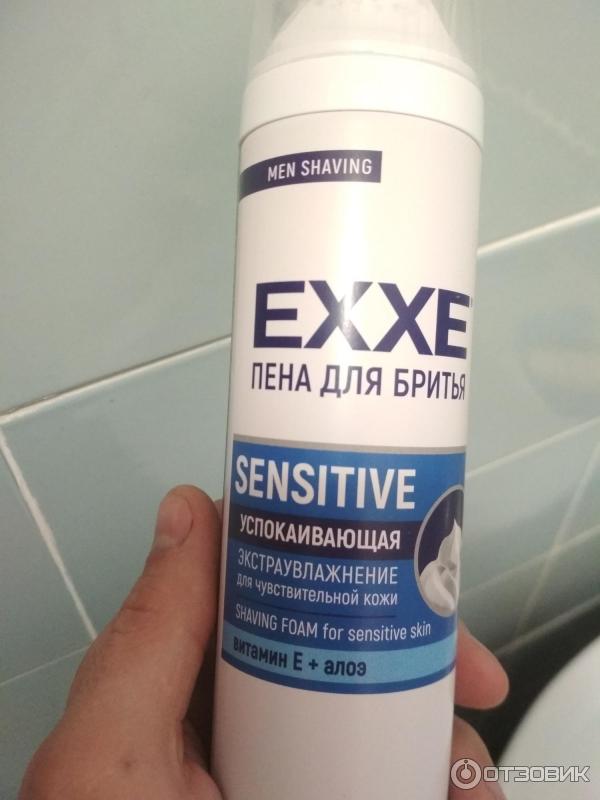 Пена для бритья EXXE Sensitive фото