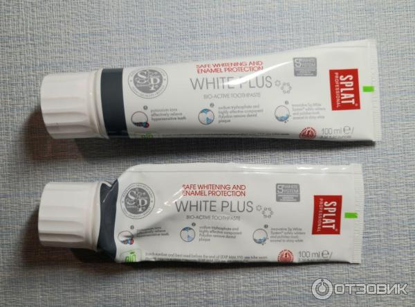 Отбеливающая зубная паста Splat Professional White Plus ( Отбеливание плюс )