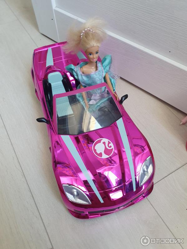 Автомобиль Nikko Crusin' Corvette Barbie с пультом управления фото