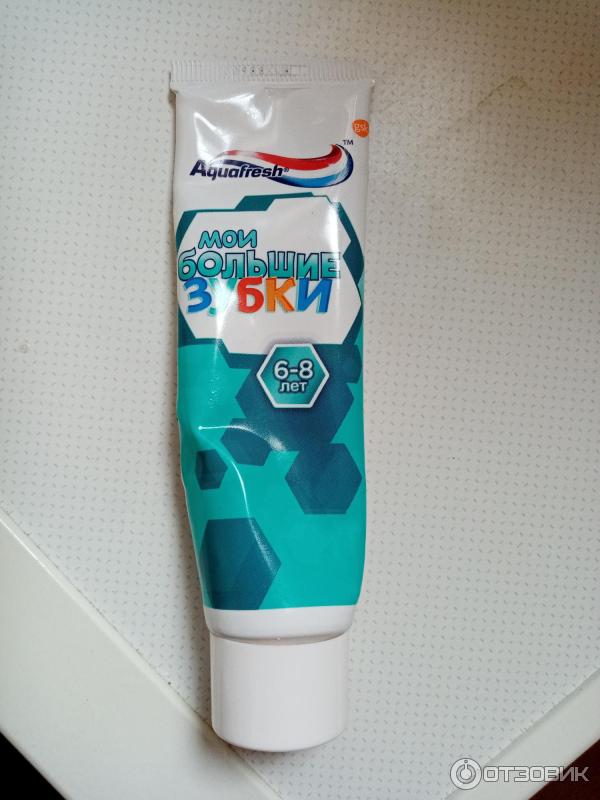 Зубная паста Aquafresh Мои большие зубки фото