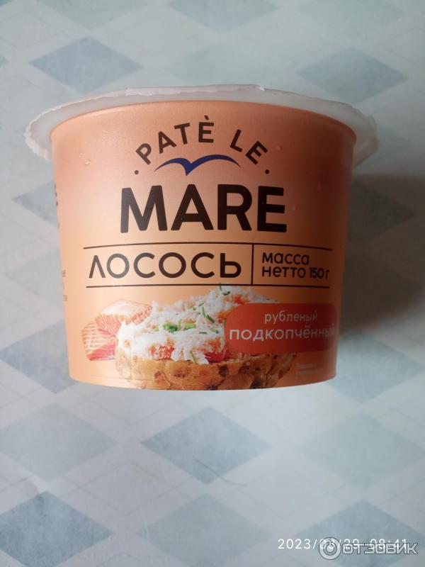 Отзыв о Лосось Балтийский берег PATE LE MARE подкопченный рубленый ...