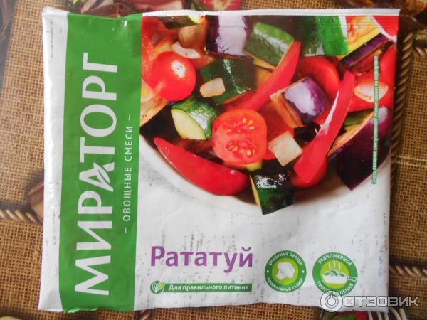 Замороженные овощи Мираторг Рататуй фото