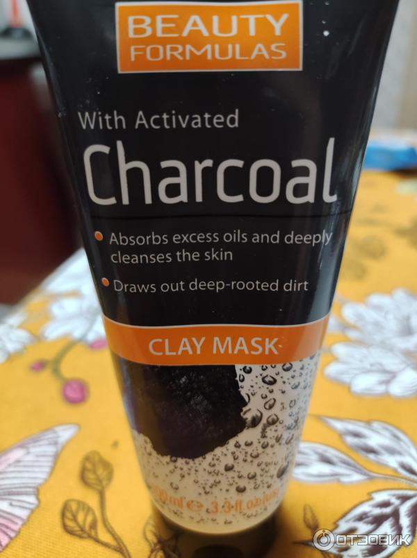 Маска для лица Beauty formulas Charcoal фото