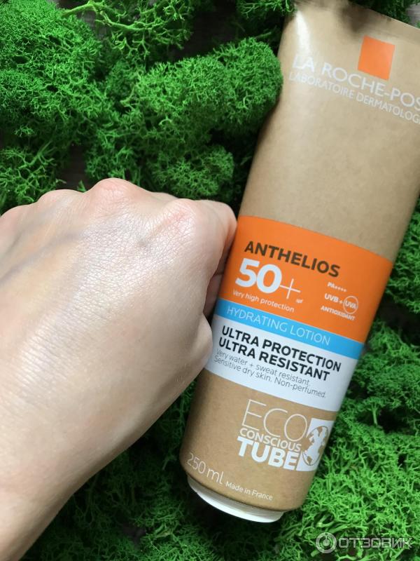 Солнцезащитное увлажняющее молочко для лица и тела La Roche-Posay Anthelios SPF 50 фото