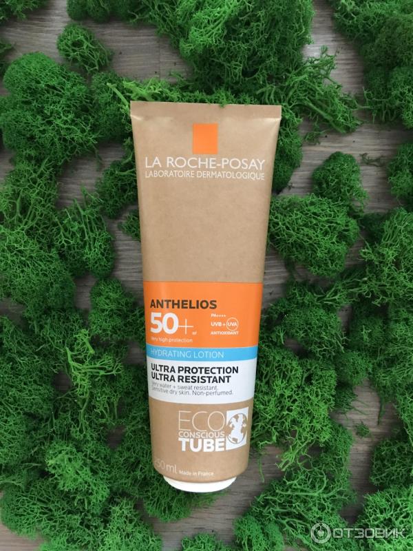 Солнцезащитное увлажняющее молочко для лица и тела La Roche-Posay Anthelios SPF 50 фото