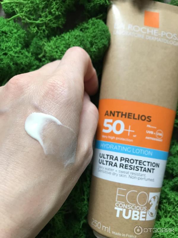 Солнцезащитное увлажняющее молочко для лица и тела La Roche-Posay Anthelios SPF 50 фото