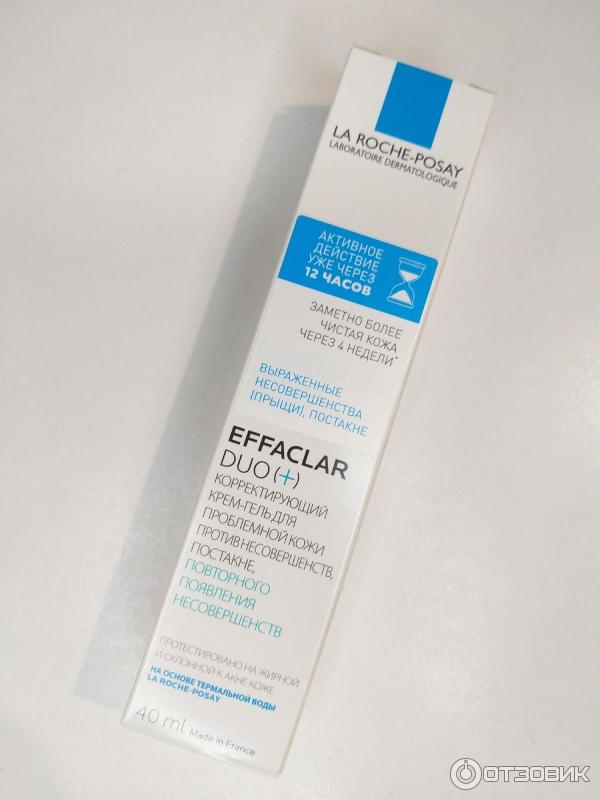 Корректирующий крем-гель для жирной проблемной кожи La Roche-Posay Effaclar DUO+ фото