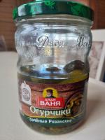 Огурчики рязанские соленые "Дядя Ваня" фото