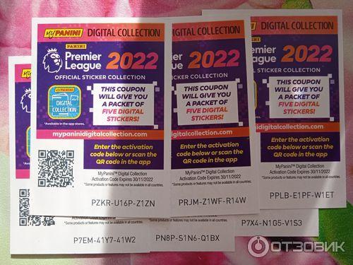 Альбом для наклеек Panini Premier League 2022 фото