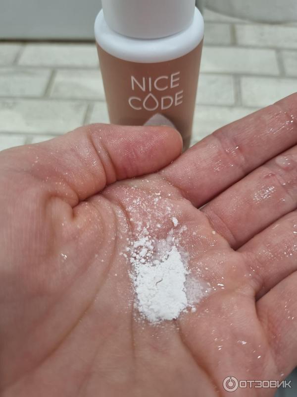 Отзыв о Энзимная пудра для очищения лица Greenway Nice code | Она у ...