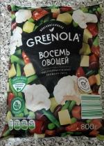 Замороженная овощная смесь Морозко Greenola 8 овощей фото