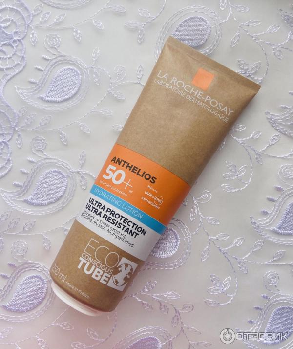 Солнцезащитное увлажняющее молочко для лица и тела La Roche-Posay Anthelios SPF 50 фото