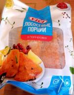 Лососевые порции VICI в золотистой корочке фото
