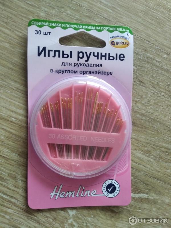 Ручные иглы для модисток Hemline фото