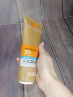 Солнцезащитное увлажняющее молочко для лица и тела La Roche-Posay Anthelios SPF 50 фото