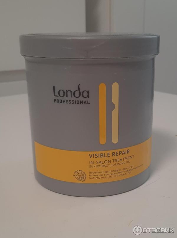 Внешний вид баночки с маской для волос Londa Visible Repair Treatment