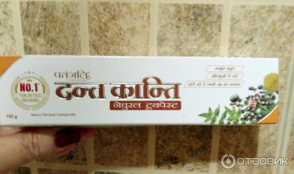 Зубная паста Patanjali Dant Kanti фото