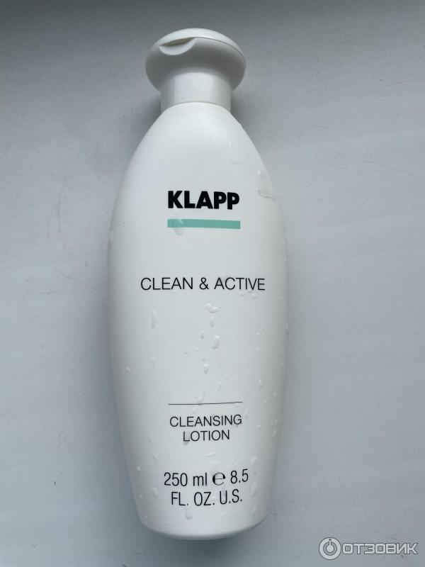 Лосьон для умывания Klapp clean  active cleansing lotion фото