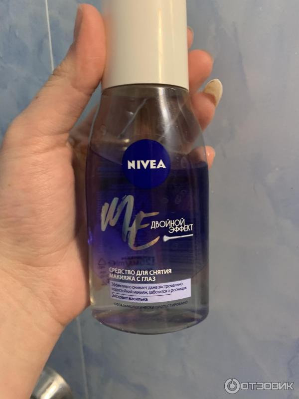 Средство для удаления макияжа с глаз Nivea Двойной эффект фото