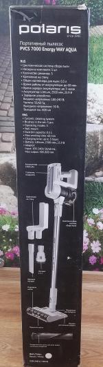 Беспроводной пылесос Polaris PVCS 7000 Energy WAY Aqua фото