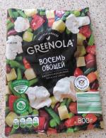 Замороженная овощная смесь Морозко Greenola 8 овощей фото