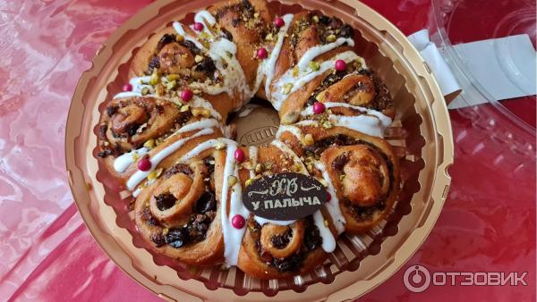 Отзыв о Пасхальный рулет "У Палыча" | Вид красивый, но на вкус не ...