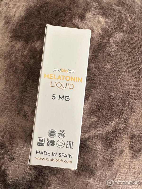 Отзыв о Мелатонин жидкий Probiolab melatonin liquid | Поделюсь опытом ...