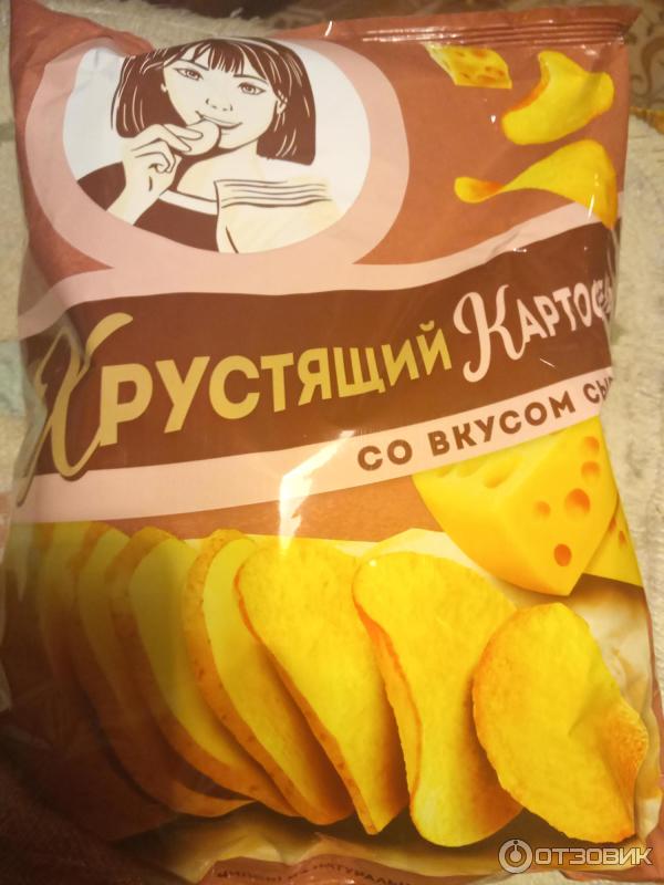 Отзыв о Чипсы картофельные натуральные КДВ Яшкино "Хрустящий картофель ...