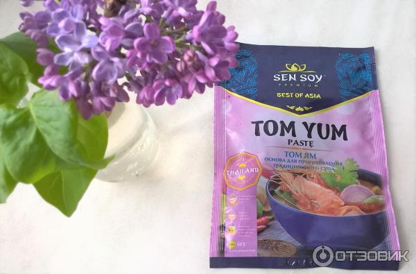 Основа для приготовления тайского супа Том Ям Sen Soy фото