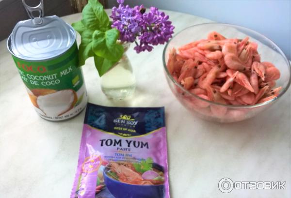 Основа для приготовления тайского супа Том Ям Sen Soy фото