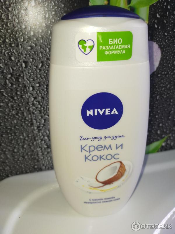 Гель-крем для душа Nivea Крем кокос фото