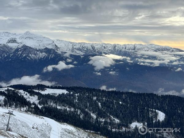 Канатная дорога Роза Хутор (Россия, Сочи) фото