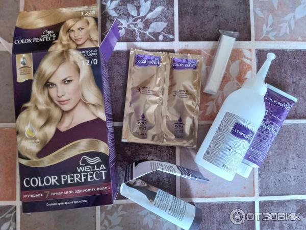 WELLA Color perfect 12.0 Перламутровый блондин отзывы