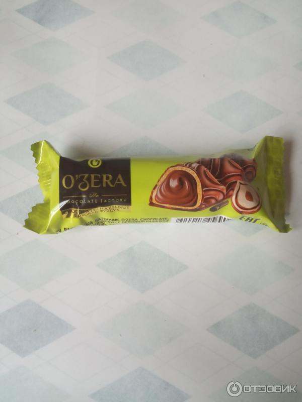 Отзыв о Вафельный батончик O'Zera Chocolate Hazelnut | Батончик очень ...