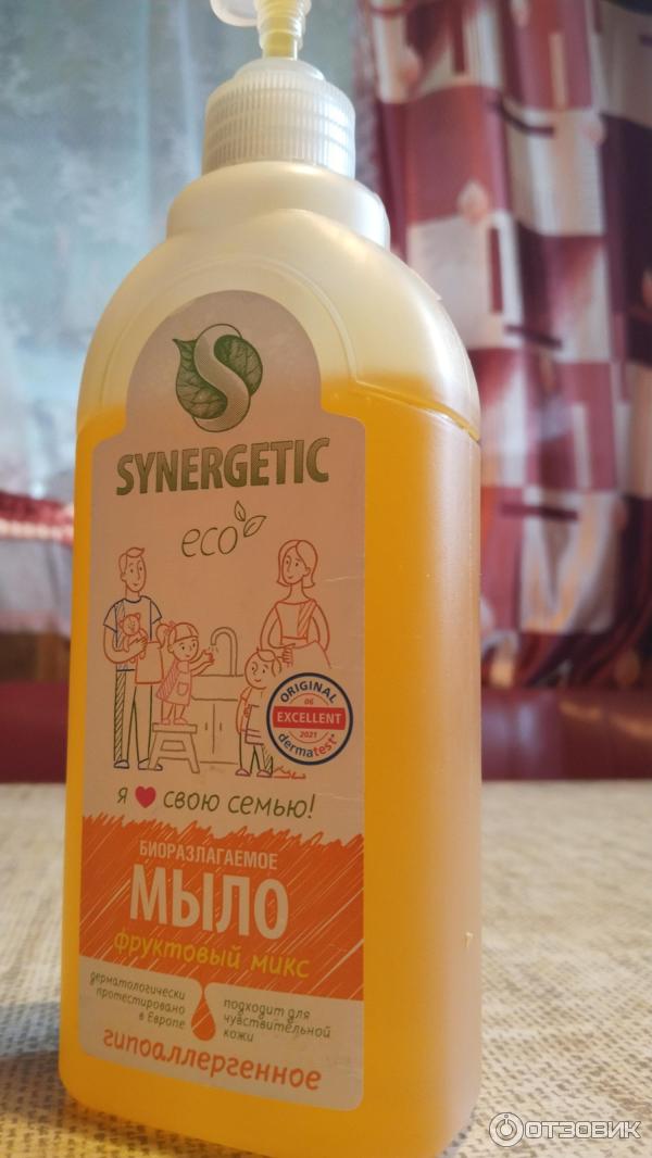 Биоразлагаемое мыло Synergetic фото