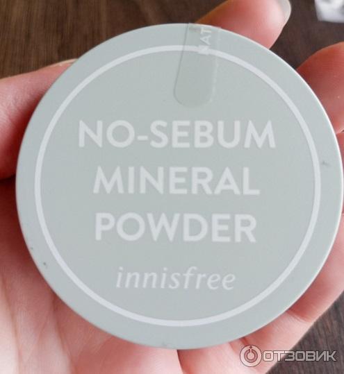 Пудра рассыпчатая Innisfree No sebum mineral Powder фото