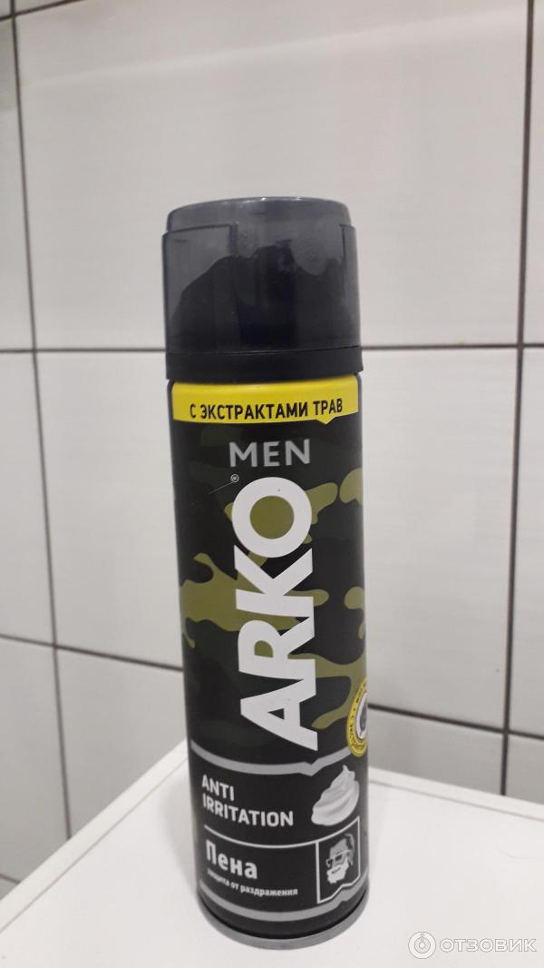 Пена для бритья ARKO MEN Anti-Irritation С экстрактами трав фото