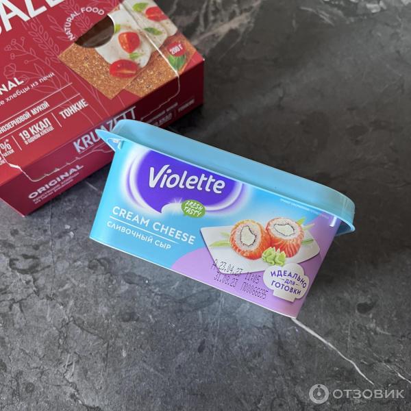 Сыр творожный Violette Сливочный фото