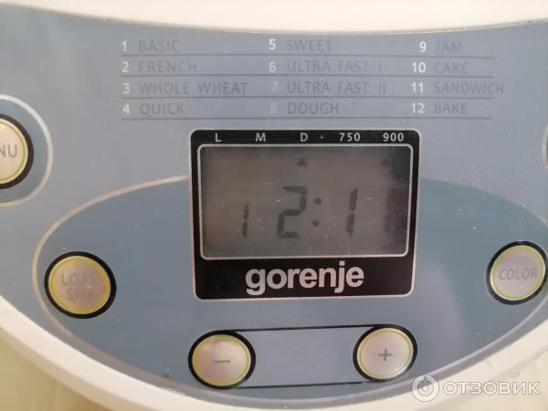 Хлебопечка Gorenje BM 900 W фото