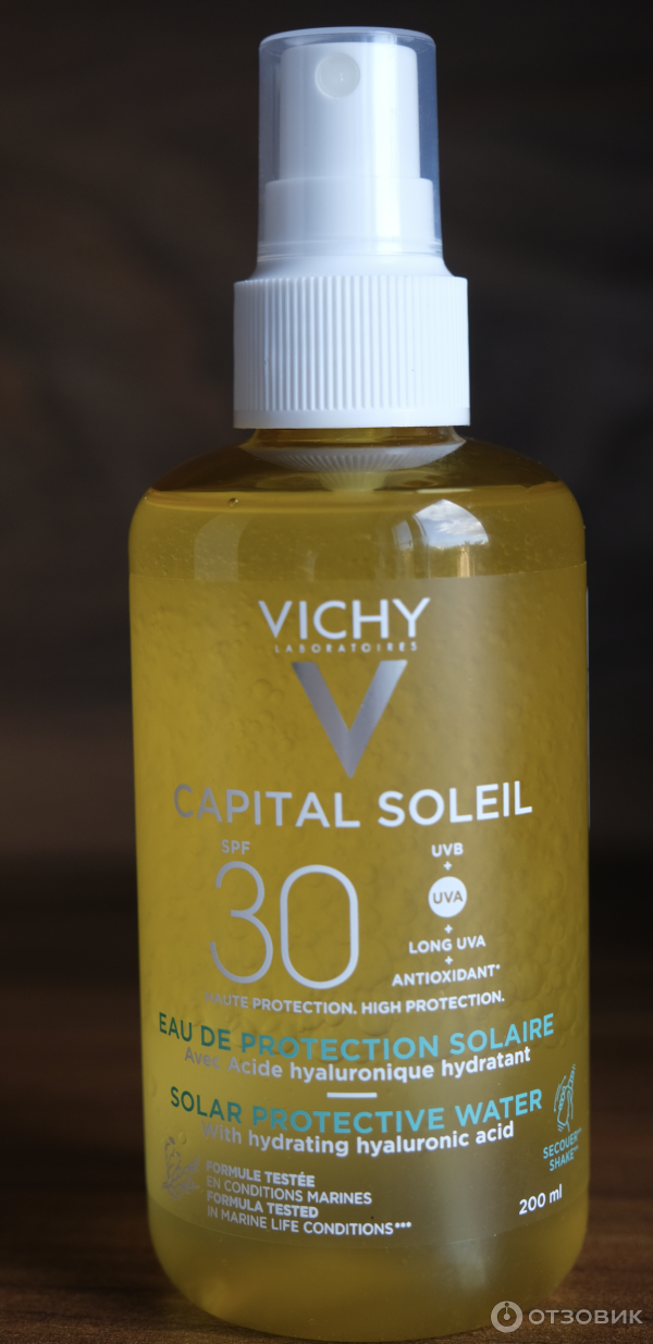 Солнцезащитный двухфазный спрей Vichy Ideal Soleil увлажняющий SPF30 фото